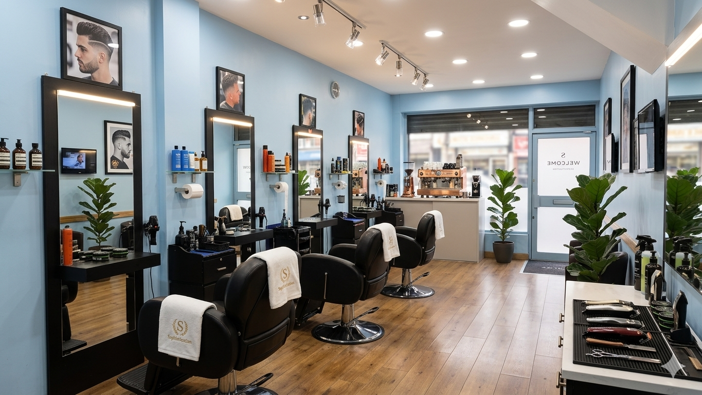 Intérieur du salon Abdel